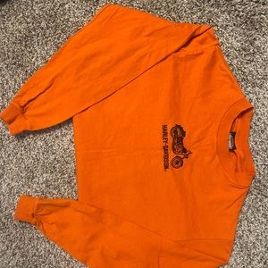 A long sleeve harley davison shirt brand new